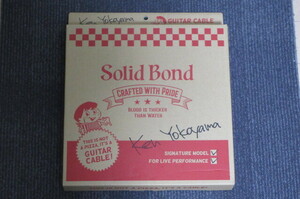 SOLID BOND ソリッドボンド　ギターシールド　10ｍ　　GC-KY-SS10M　 Ken Yokoyama Signature Guitar Cable SS 10m 