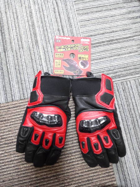 ヘンリービギンズ AWカーボンショートグローブ サイズL 新品