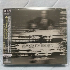 DVD+CD ERIC CLAPTON/エリッククラプトン 原点【SESSIONS FOR ROBERT J/セッションズ・フォー・ロバートJ】国内盤