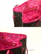 近年モデル希少美中古■LOUIS VUITTON モノグラム イカットフラワー ネヴァーフルMM レザー トートバッグ ルイヴィトン■0411cu0467399_画像10