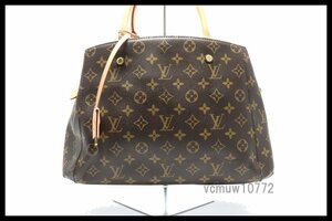 近年モデル希少美中古■LOUIS VUITTON モノグラム モンテーニュMM レザー ハンドバッグ ルイヴィトン■0328hc187-3K