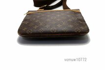 希少美中古■LOUIS VUITTON モノグラム ポシェットボスフォール レザー ショルダーバッグ ルイヴィトン■0404er22890_画像3