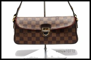 希少美中古■LOUIS VUITTON ダミエ ラヴェッロPM レザー ワンショルダーバッグ ルイヴィトン■0404dw0789613