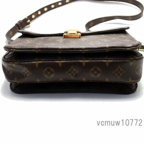 近年モデル希少美中古■LOUIS VUITTON モノグラム ポシェットメティス レザー 2way ハンドバッグ ルイヴィトン■0404cc130-10Kの画像3