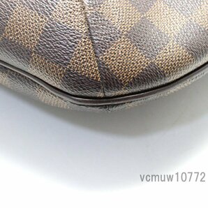 近年モデル希少美中古■LOUIS VUITTON ダミエ ブルームズベリGM レザー ショルダーバッグ ルイヴィトン■0411orB2229-Oの画像5