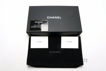 近年モデル希少美中古■CHANEL 23番台 カメリア レザー 2つ折り長財布 シャネル■0411so318-8D_画像9