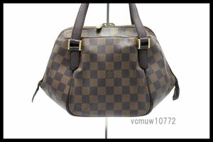 希少美中古■LOUIS VUITTON ダミエ ベレム レザー ハンドバッグ ルイヴィトン■0418sa244-6K