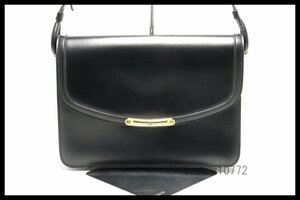 希少美中古■Christian Dior レザー ショルダーバッグ クリスチャンディオール■0418sa28511