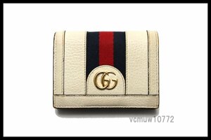 近年モデル希少美中古■GUCCI オフィディアGG レザー 2つ折り財布 グッチ■0418bb18970