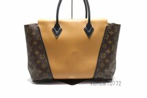 近年モデル希少美中古■LOUIS VUITTON モノグラム トートW PM レザー トートバッグ ルイヴィトン■0425sk0762715_画像2