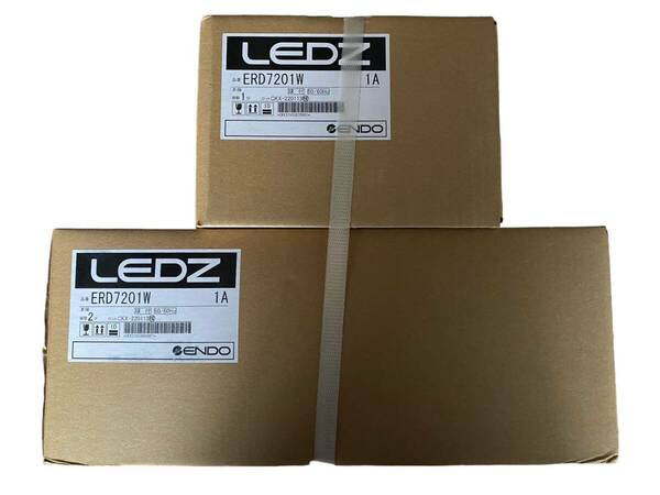 ※全国送料無料※【新品】ENDO LEDZ ERD7201W 3台セット 本体のみ (電源ユニット別売り)