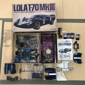 TAMIYA プラモデル LOLA T-70 箱 ジャンク タミヤの画像4