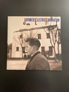 中古！「JAPANESE ERECTRIC FOUNDATION」LPレコード1980年代・/毛ガニ/野沢秀行/桑田佳祐