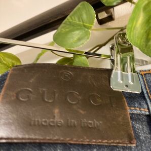 グッチ ユーズド加工デニム スキニー gucciの画像6