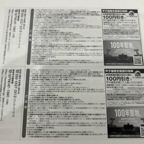 【送料無料】◆阪神vs中日戦 ４月２０日（土）◆阪神甲子園球場ライト外野指定席ペアチケットの画像2