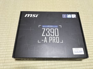 MSI ATX対応 マザーボード MSI Z390-A PRO ジャンク