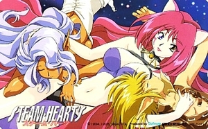 1-g4　STEAM・HEART'S●テレカ