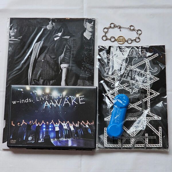 w-inds. AWAKE 　LIVE DVD　ペンライト　ブレスレット　ツアーパンフレット　