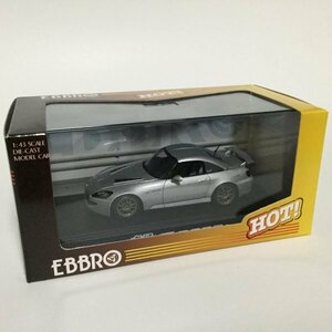 絶版 HONDA MUGEN S2000 SILVER 43323 EBBRO 1/43 ホンダ 無限 Ｓ2000 シルバー