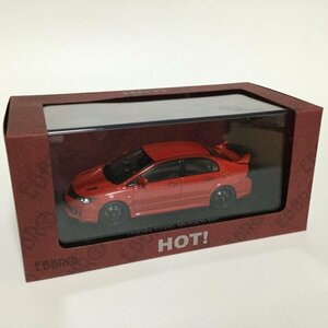 絶版 HONDA CIVIC MUGEN RR RED 44296 EBBRO 1/43 ホンダ シビック 無限RR レッド