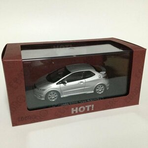 絶版 HONDA CIVIC TYPE R EURO SILVER 44249 EBBRO 1/43 ホンダ シビック タイプＲ ユーロ シルバー