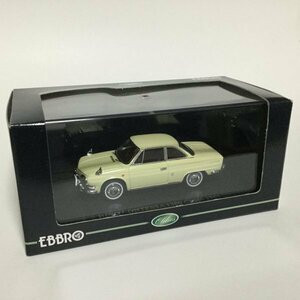 絶版 HINO CONTESSA 1300 COUPE 1964 WHITE 44650 EBBRO 1/43 日野コンテッサ1300クーペ ホワイト