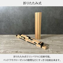 キャンプテーブル ロールトップ ウッド 無垢 折りたたみ フォールディング ローテーブル おしゃれ 幅90cm 木製 1円■新品未使用■15C7_画像8