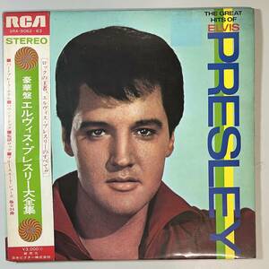 47277【日本盤】 ELVIS PRESLEY / The Great Hits Of Elvis Presley ※帯付き・２枚組