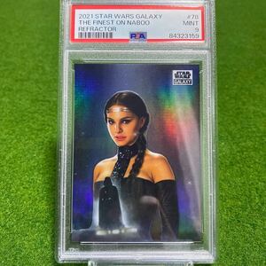 2021 TOPPS STAR WARS GALAXY THE FINEST ON NABOO PADME AMIDALAnata Lee порт man amidala