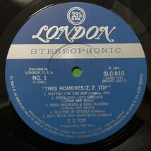 ★帯付★ZZ Top /Tres Hombres /トレスオンブレス /国内盤 / ポスター・ライナー付 /LP /SLC-810_画像3