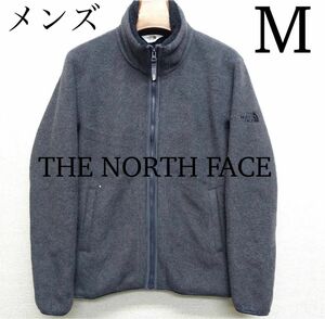 ノースフェイス　フリースジャケット　アウター　メンズMサイズ　グレー系　正規品　THE NORTH FACE