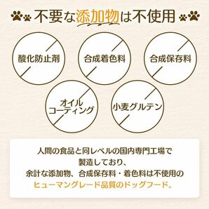 トライアルセット】 ミシュワン MISHONE ドッグフード 小型犬用 全年齢対応 主原料 国産 無添加 小麦グルテンフリー 5個の画像7