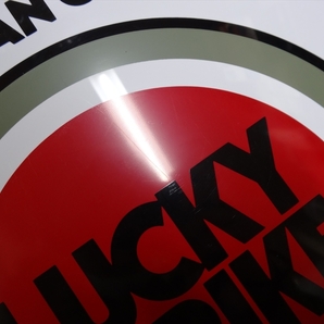 LUCKY STRIKE ラッキーストライク プラスティックプレート 吊り看板？ 販促グッズ 昭和レトロの画像7