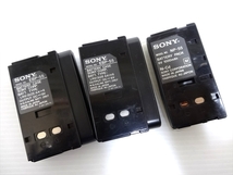 SONY ACアダプター 充電器 AC-V30・バッテリーパック NP-55・単三電池ケース EBP-55 2個 まとめて_画像10