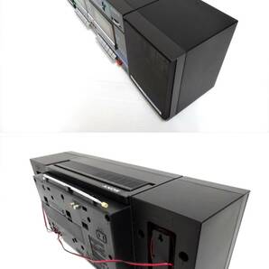 SONY ステレオ Wカセット ラジカセ CFS-W600 スピーカー着脱式 昭和レトロ ジャンクの画像7