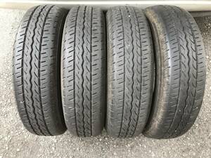 YOKOHAMA JOB RY52 145/80R12 80/78N LT 中古4本Set 4/15