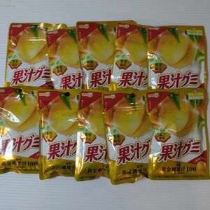 明治 果汁グミ 黄金桃 47g×10袋