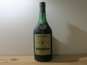  old sake not yet . plug * super rare Martell koru Don blue old label frosty. bottle 700ml green bottle MARTELL CORDON BLEU 70S