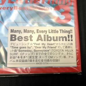 ●未開封●Every Little Thing 「Every Best Single +3」 初回盤 初のベストアルバム●1999年 AVCD-11714 ELT エブリリトルシング CD●の画像3