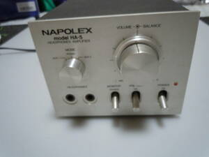 ＮＡＰＯＬＥＸ　ヘッドホンアンプ　ＨＡ－５　（中古品）