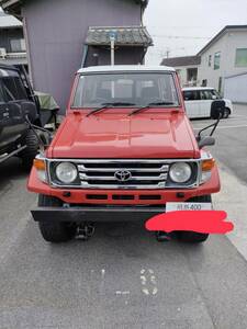 ランドクルーザー70　HZJ73V改　ZX 4ナンバー