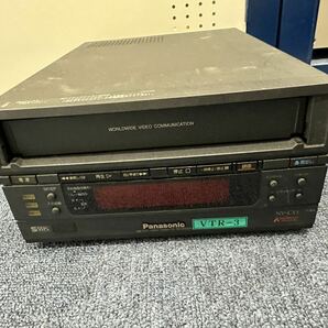 Panasonic パナソニック HQ Hi-Fi CASSETTE RECORDER カセットデッキ ビデオデッキ VHS NV-CX1 通電確認済みの画像1