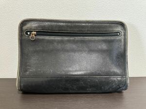 COACH コーチ セカンドバッグ クラッチバッグ レザー ブラック 黒 鞄 カバン L5B-9833 オールドコーチ USA