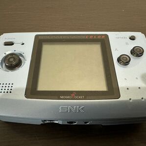 ネオジオポケットカラー NEOGEO POCKET COLOR SNK 通電確認済み 電池付属なしの画像1