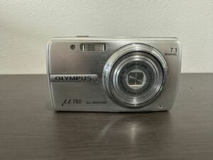 OLYMPUS μ760 オリンパス ミュー 760 コンパクトデジタルカメラ デジカメ バッテリーなし 付属品なし 動作未確認