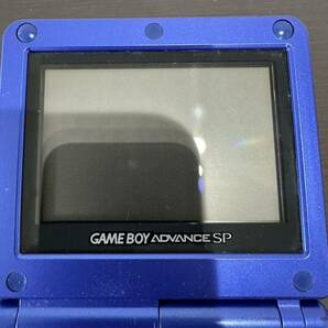 ゲームボーイアドバンスSP GBA Nintendo GAMEBOY ADVANCE ブルー AGS-001 ゲームボーイアドバンス SP 通電確認不可 本体のみ 充電器なしの画像3