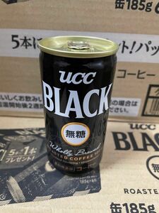 定番人気商品　UCC ブラック無糖　2ケース60本