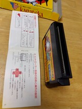 動作確認済み 箱・説明書有り カラテカ ソフトプロ ファミリーコンピュータ ファミコンソフト レトロゲーム カセット_画像5