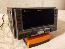SONY ソニー MD/CD CHANGER CONTROL MULTI CONTROL AUDIO MASTER WX-C77MD DSP ESP 40W×4 日本製 本体のみ_画像2