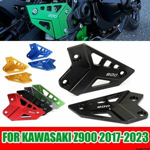 フットレストリアプレートセット カワサキZ900用プロテクターz 900-2017 2023 2022 2021 2020 バイク 二輪アクセサリー